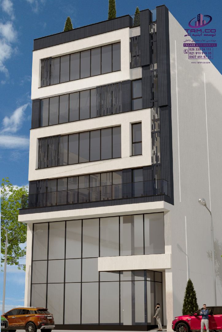 بهترین پروفیل کرتین وال در ایران